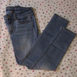 American Eagle Super Stretch Jeggings - Light Wash